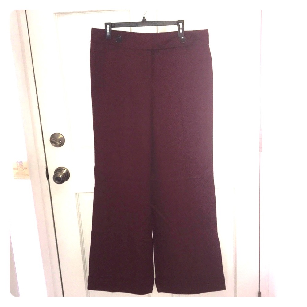 J Crew wide leg trousers